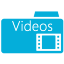Folder Videos Folder Icon 64x64 png